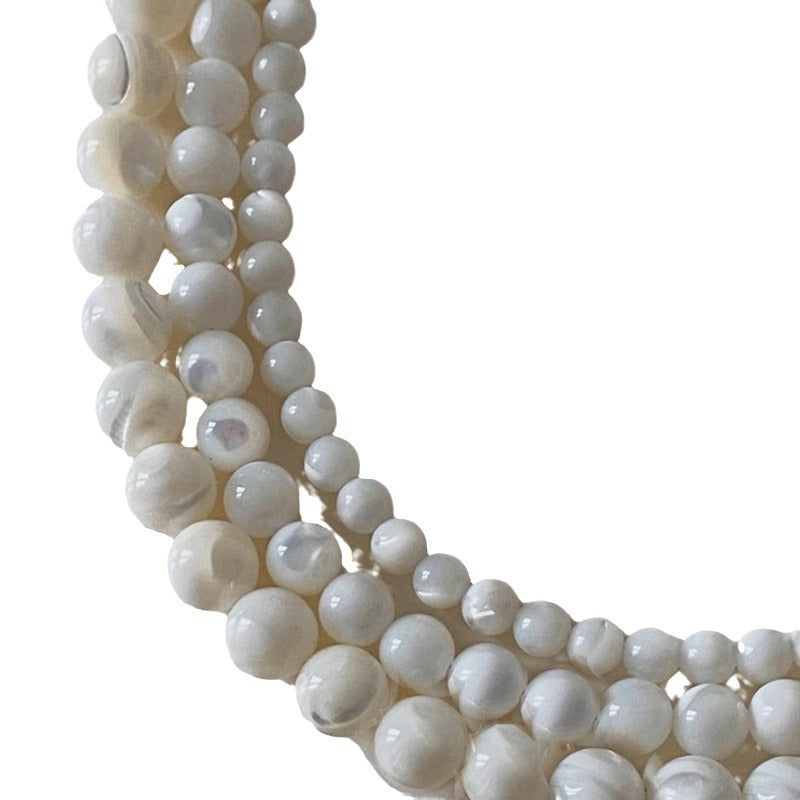 Luxury High-grade Horseshoe Shell Beaded Female Necklaces