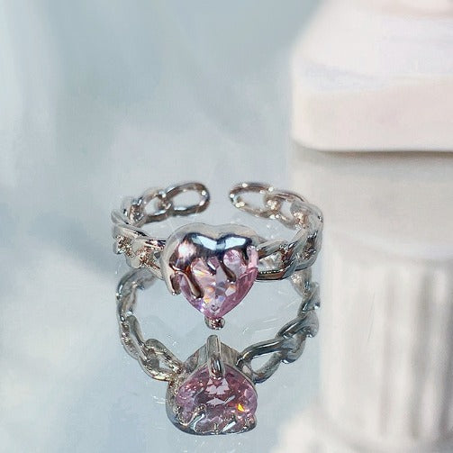 Twist Temperament Open Cold Style Personality Versatile Opening Rings