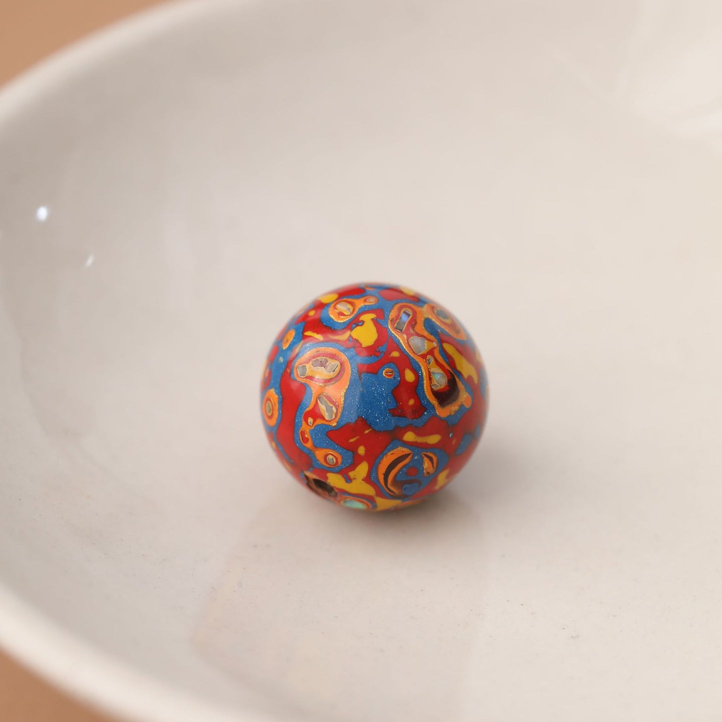 Paint Inlaid Snail Scattered Beads Crafts Live Bracelet