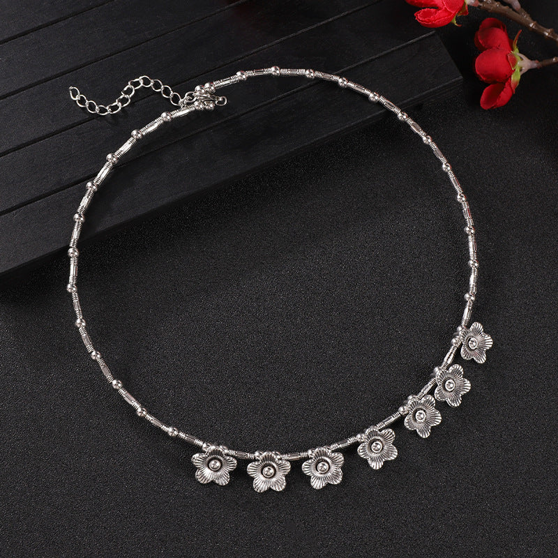 Sier Tassel Chinese Niche Exotic Female Necklaces