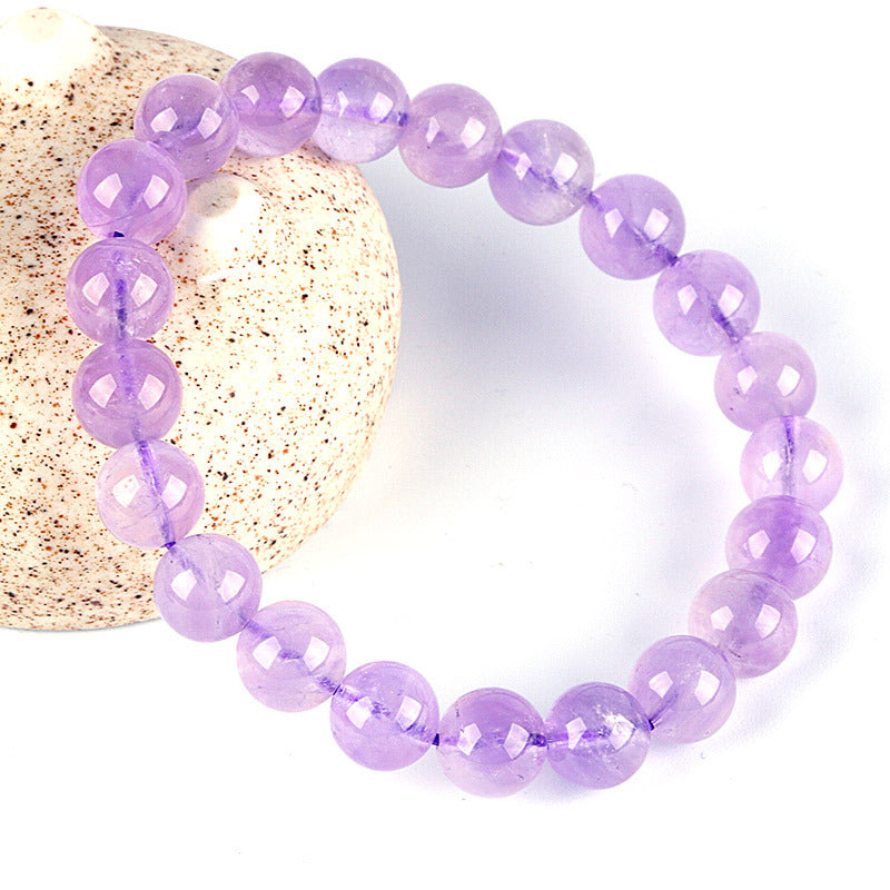 Charming Natural Lavender Amethyst Indie Pop Bracelet