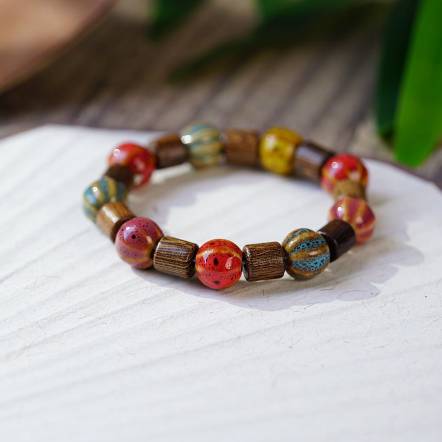 Men's Ceramic Ethnic Style Ornament High-grade Accessories Bracelets