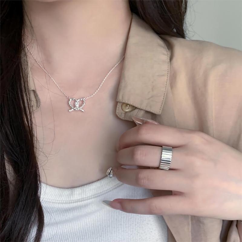 Does Not Fade Female Summer High Sense Minimalist Rhinestone Necklaces