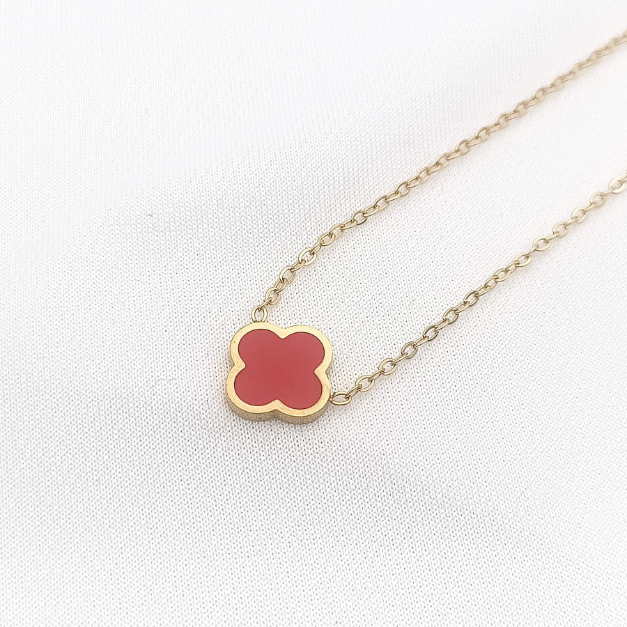 Leaves Clover Straw Ladies Clavicle Chain High-grade Necklaces