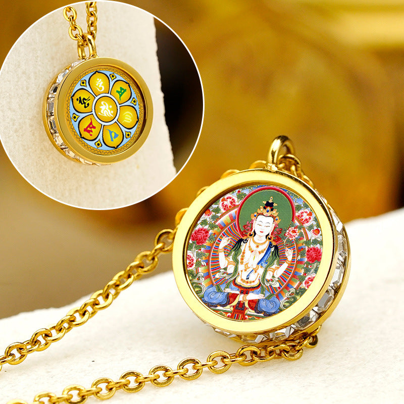 Gold Sier Clavicle Chain Light Fashion Ornament Pendants