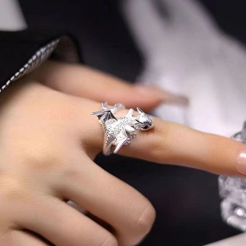 Women's & Men's Steel No Fading High-grade Opening Adjustable Rings