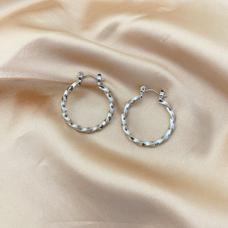 Circle Niche Design High-grade Cold Style Earrings