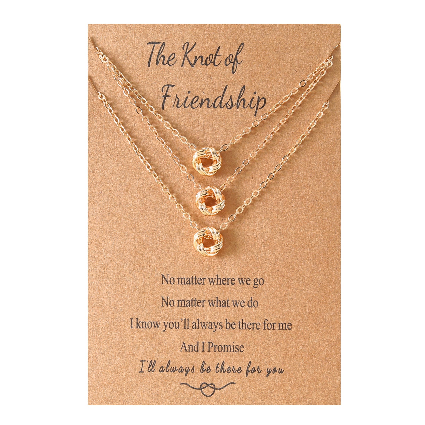 Ornament Personality Friendship Buckle Card Good Necklaces