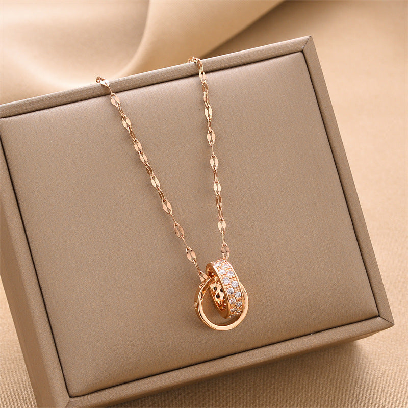 Women's Titanium Steel Ornament Simple Fashion Personality Necklaces