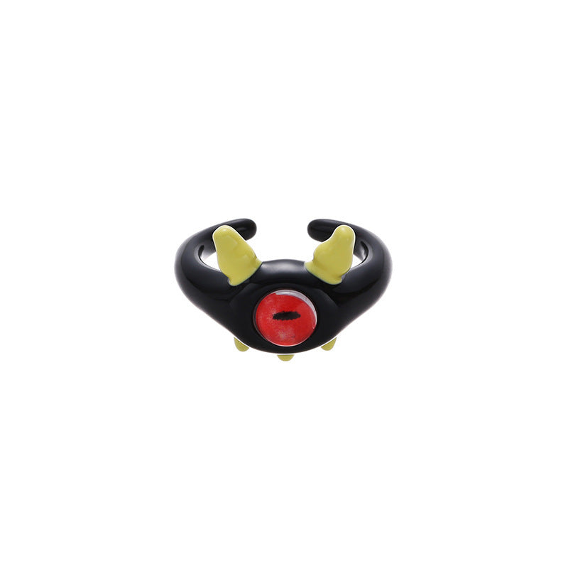 Female Affordable Luxury Style High-grade Drop Oil Rings