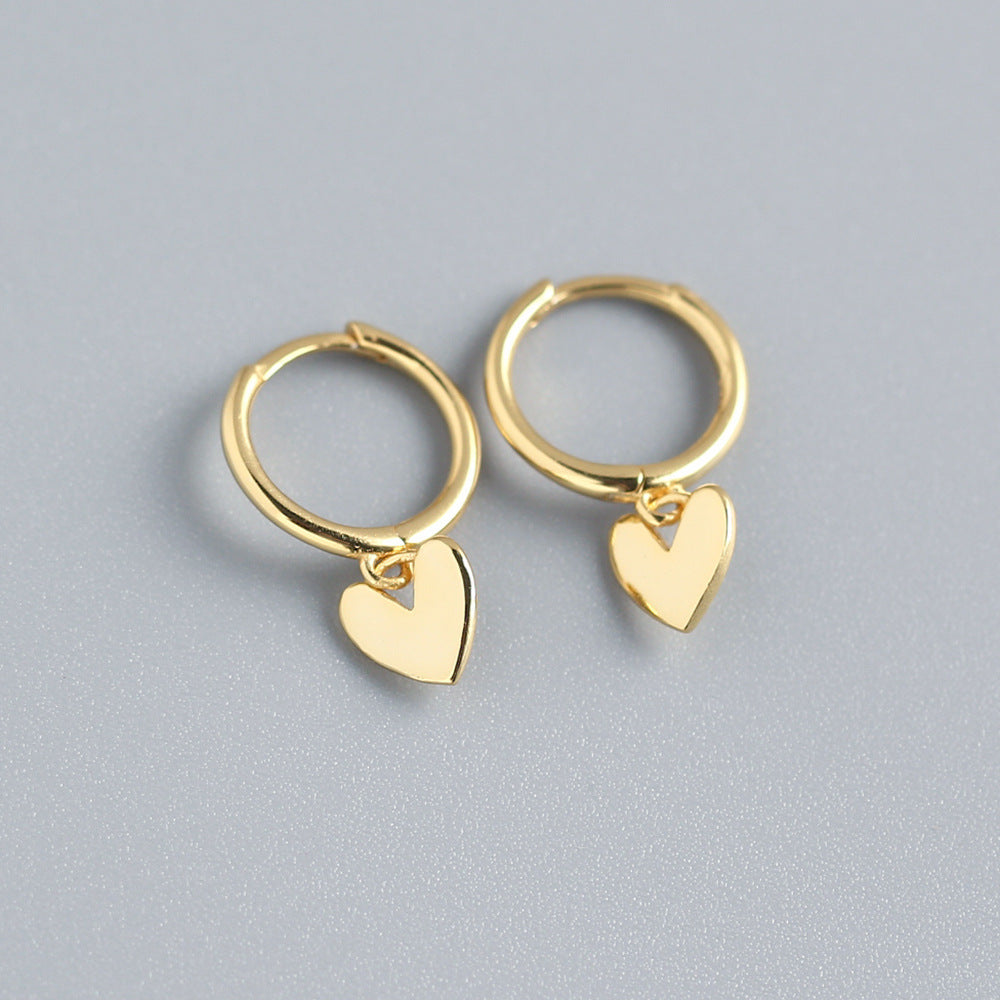 Peach Heart French Entry Lux Glossy Love Ear Line