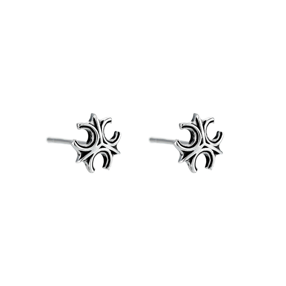Male Niche Hip Hop Trend Female Affordable Luxury Fashion High Stud Earrings