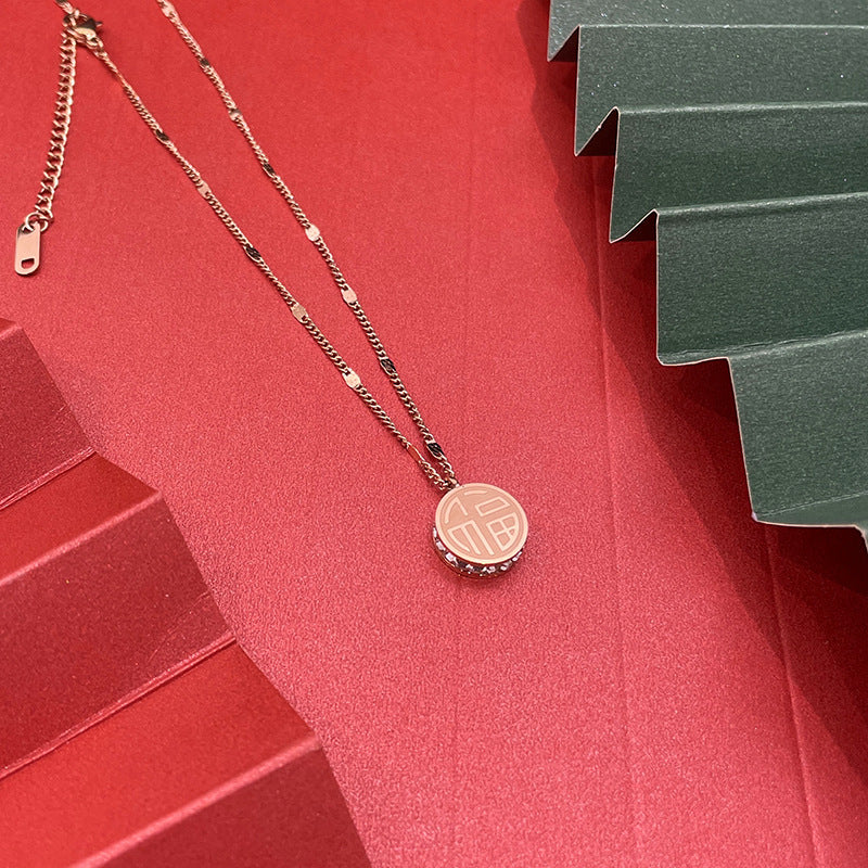 Women's Lucky Sweater Chain Special Interest Light Necklaces