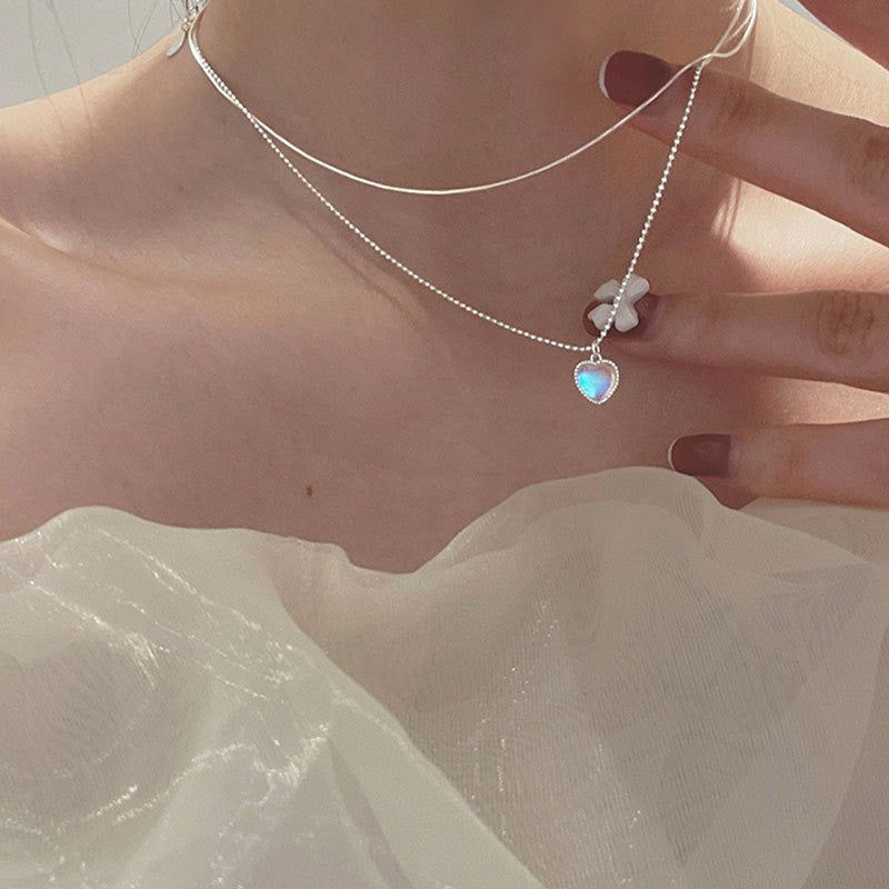 Women's High-grade Butterfly Gift For Niche Bag Light Luxury Necklaces