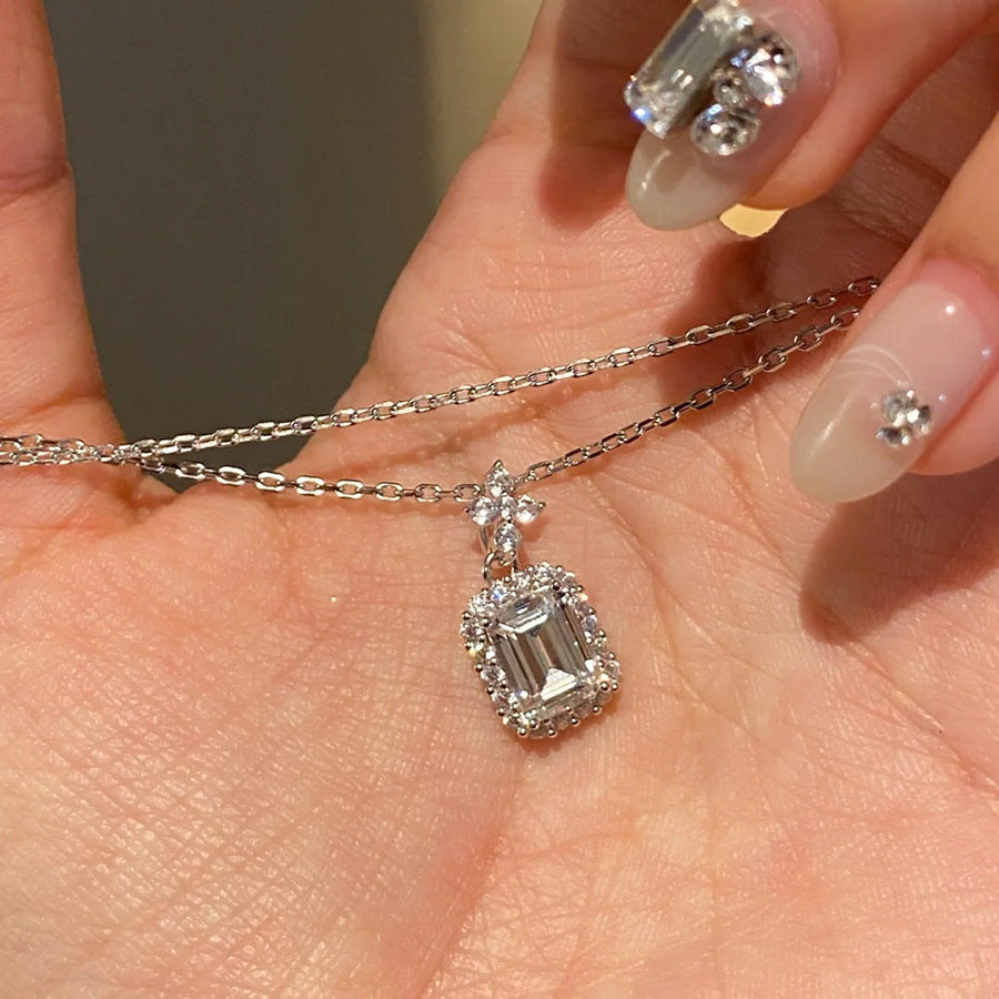 Women's Pull For Simple Light Luxury Titanium Steel Necklaces