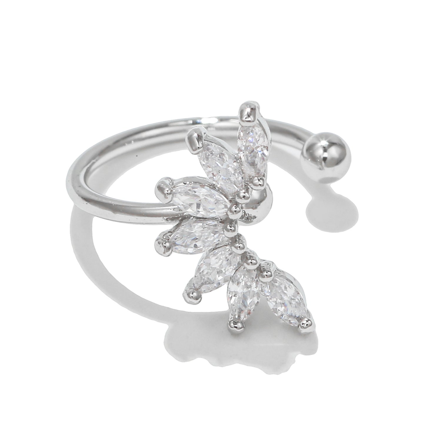 Clip Personality Simple Style Girlish Without Earrings