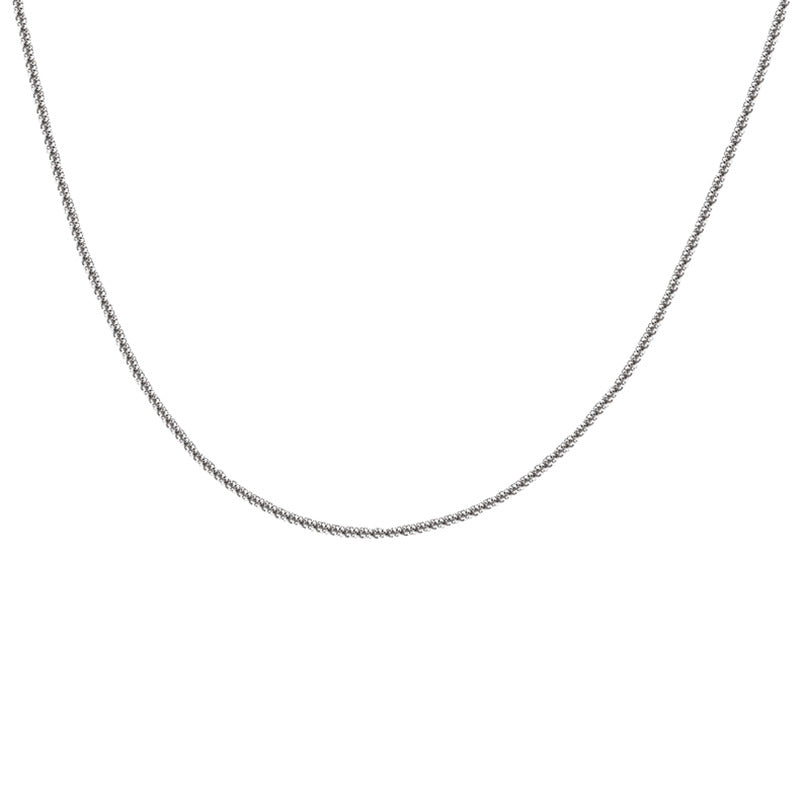 Women's For Niche Design Clavicle Chain Argent Necklaces