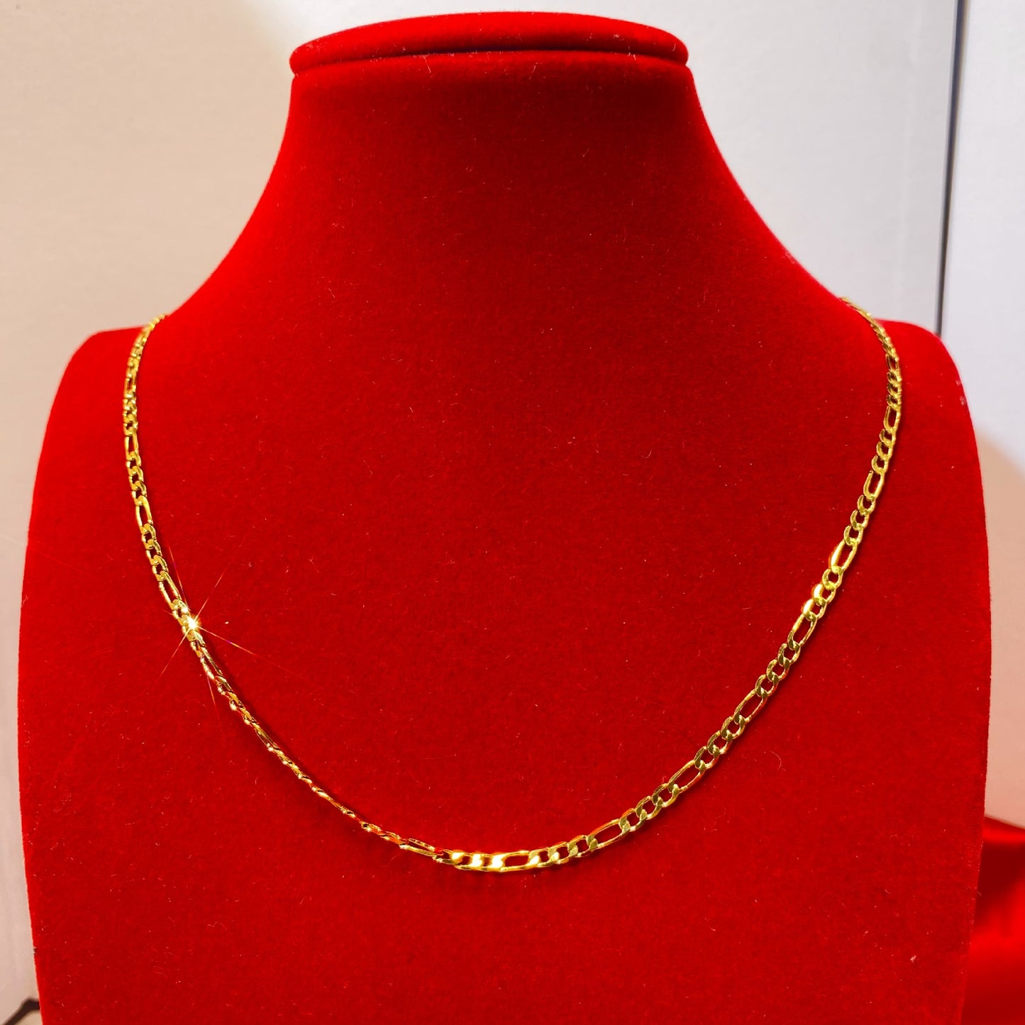 Women's Alluvial Gold Fine Vacuum Electroplated Ball Necklaces