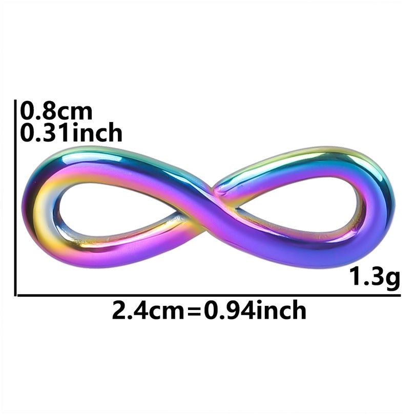 Infinite Symbol Accessories Simple Handmade Ornament Pendants