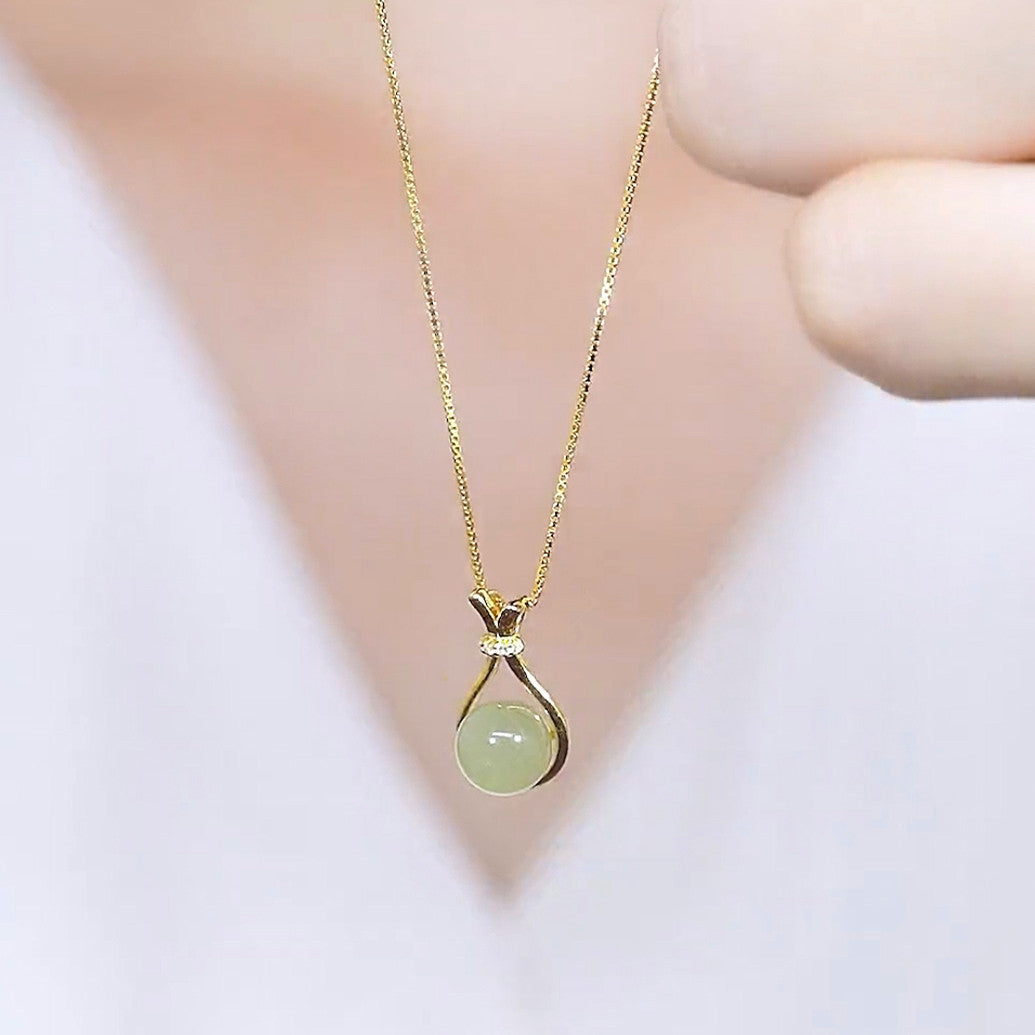 Jade Lucky Bag Female Design High-grade Necklaces