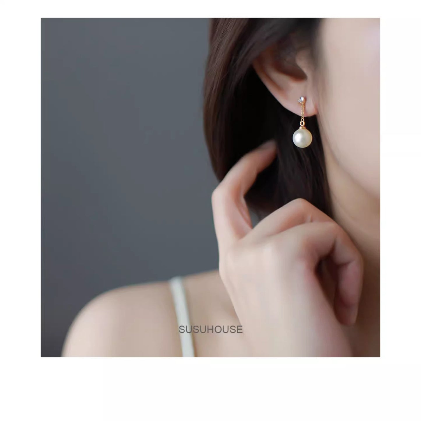 Women's Coil Ear Clip Light Luxury Commuter Earrings