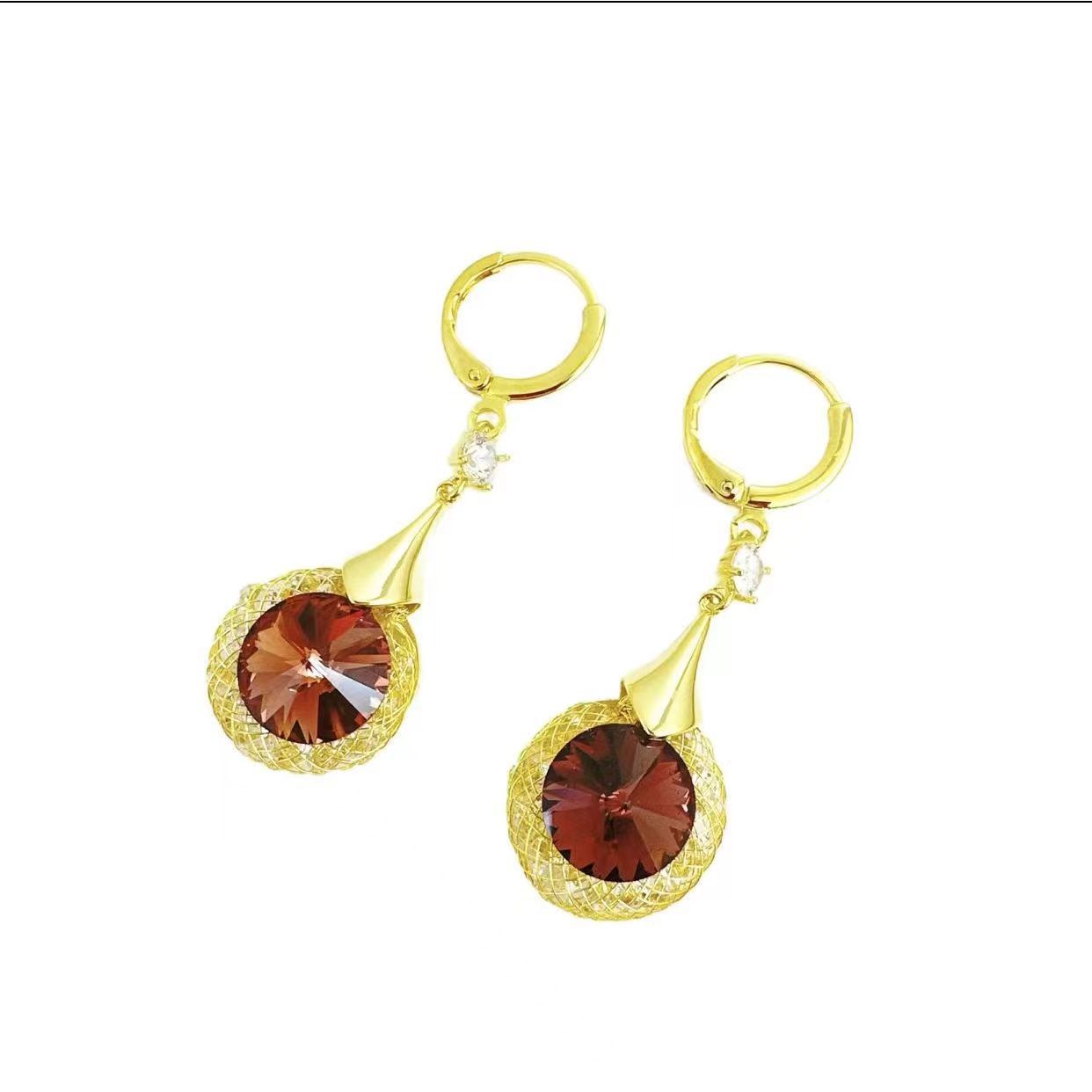 Temperament French Retro Trendy Special Interest Light Luxury Design Sense Earrings