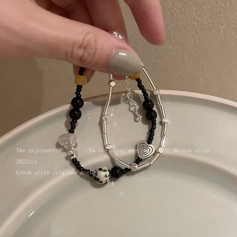 Women's Trendy Pearl Design Minority Temperament Couple Bracelets