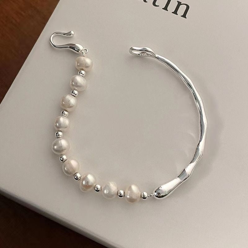 Women's Style Saturn Pearl Affordable Luxury Fashion Niche High Sense Full Bracelets