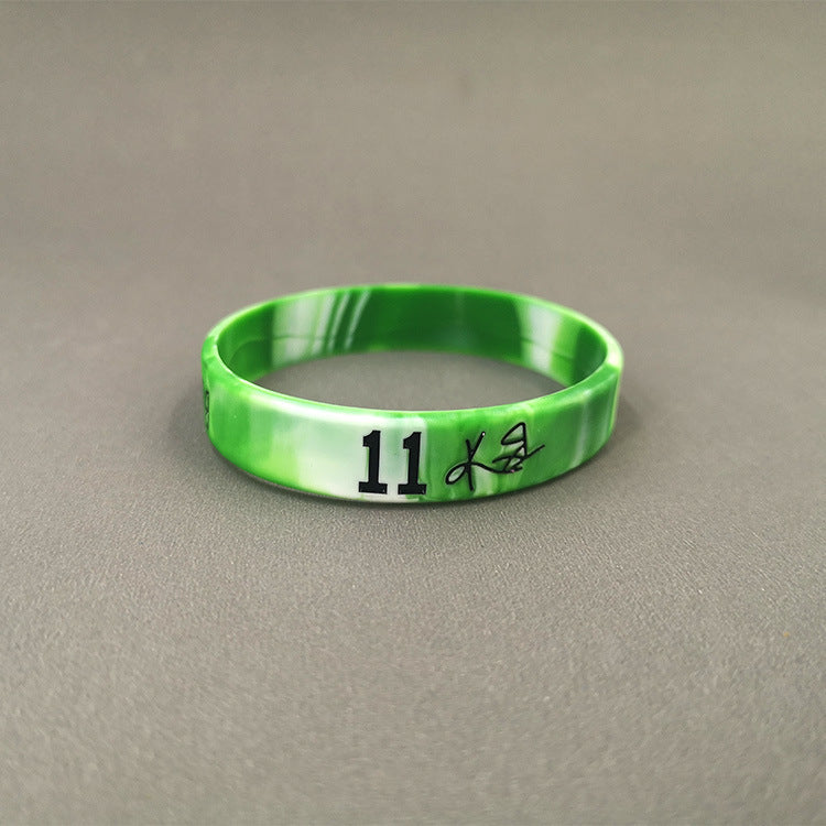 Basketball Kobe James Curry Sports Wristband Custom Luminous Bracelets