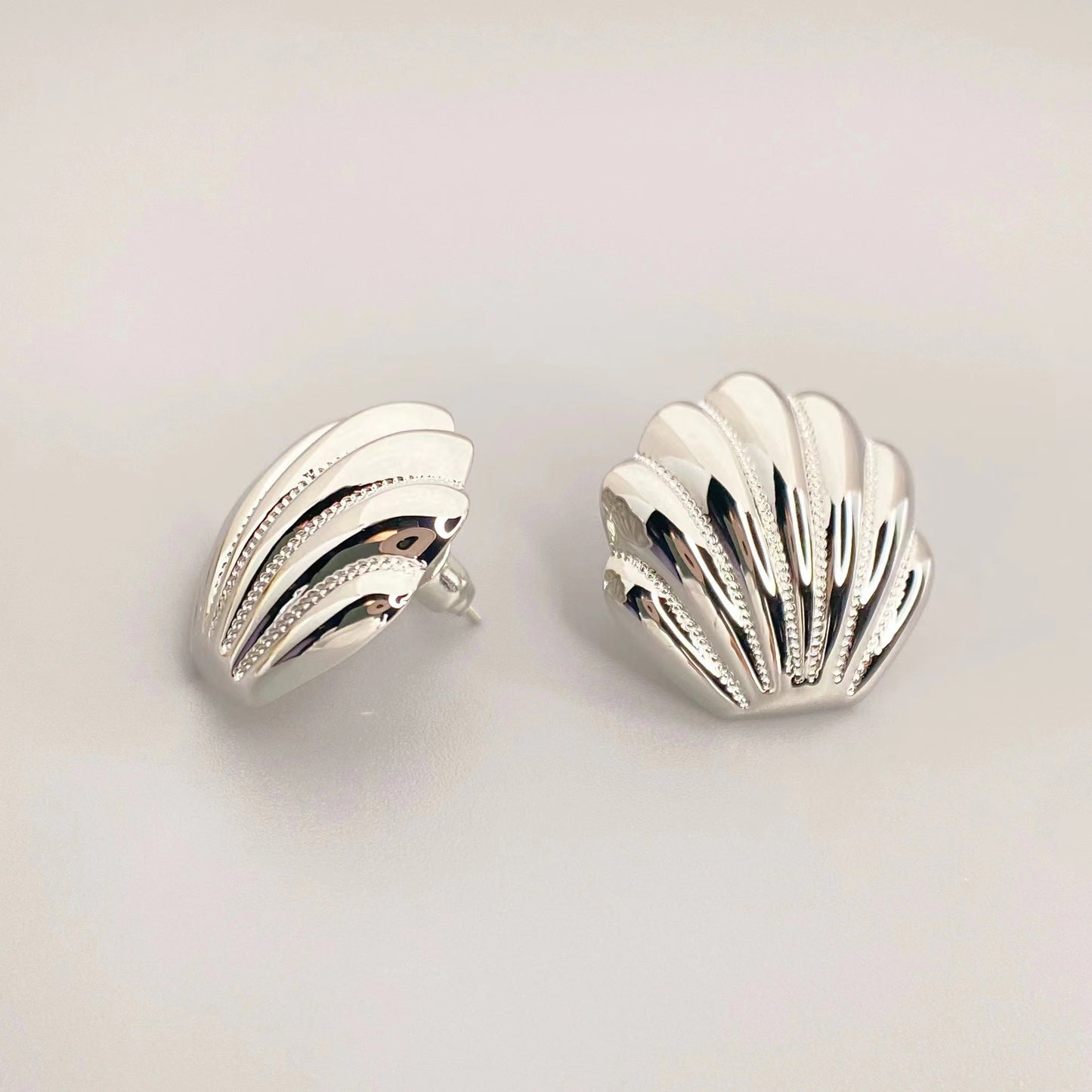 Women's Retro Geometric Fan Shaped Personalized For Stud Earrings