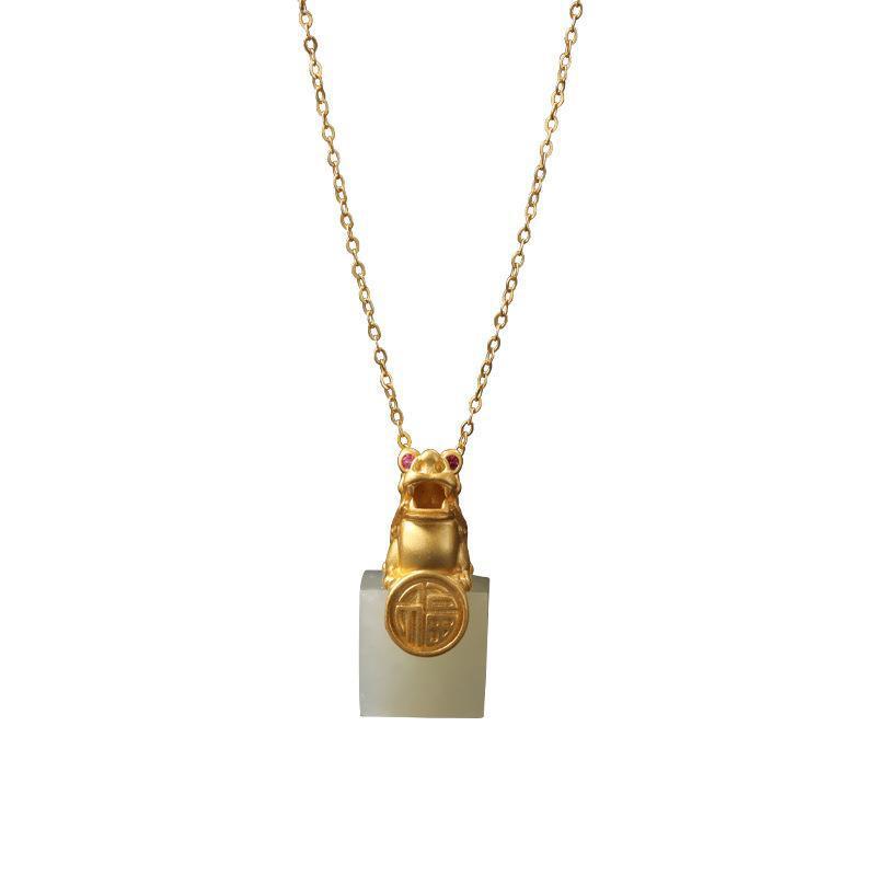 Sier Plated Gilding Ancient Style Golden Pendants