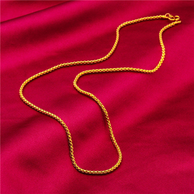 Women's Chopin Box Thick Type Long Accessories Necklaces
