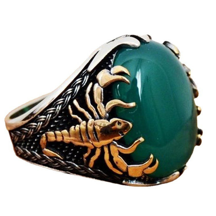 Sells Precious Stones Nostalgic Retro Scorpion Rings