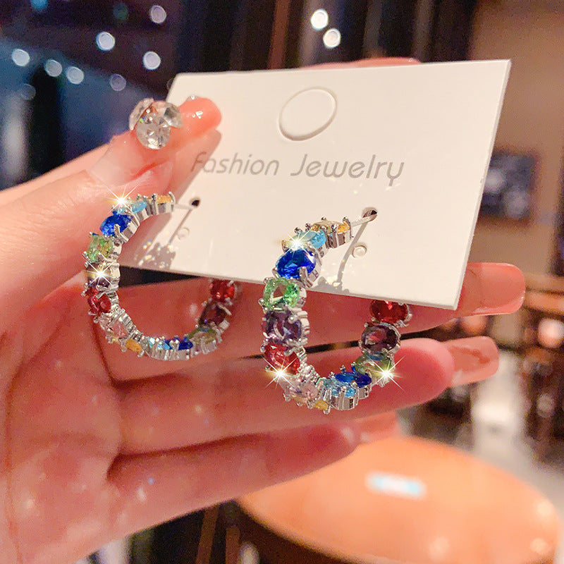 Sier Needle Special Interest High Profile Earrings