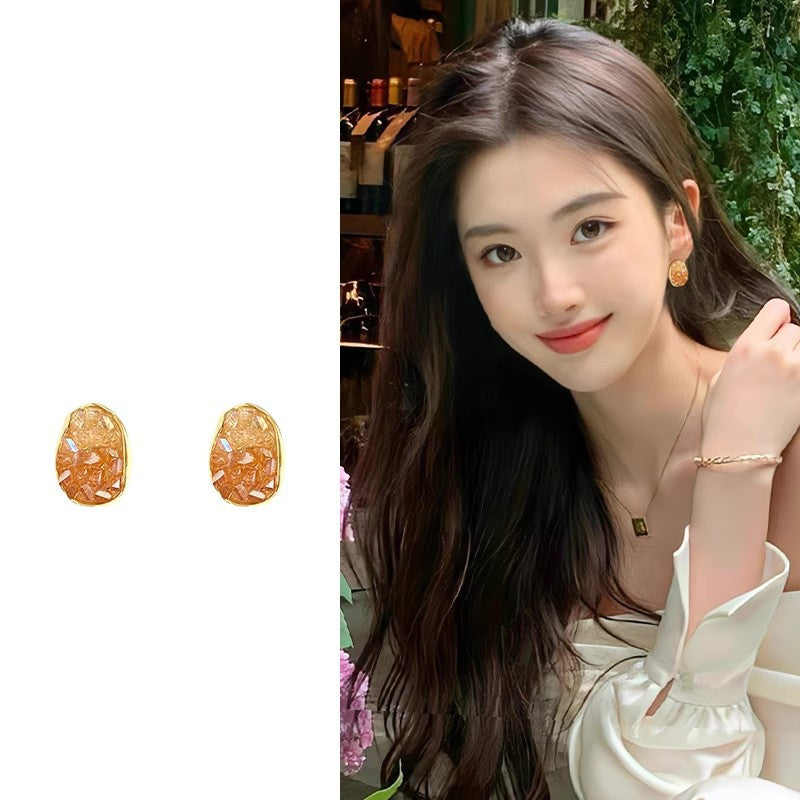 Women's High Sense Niche Temperament Retro Sier Earrings
