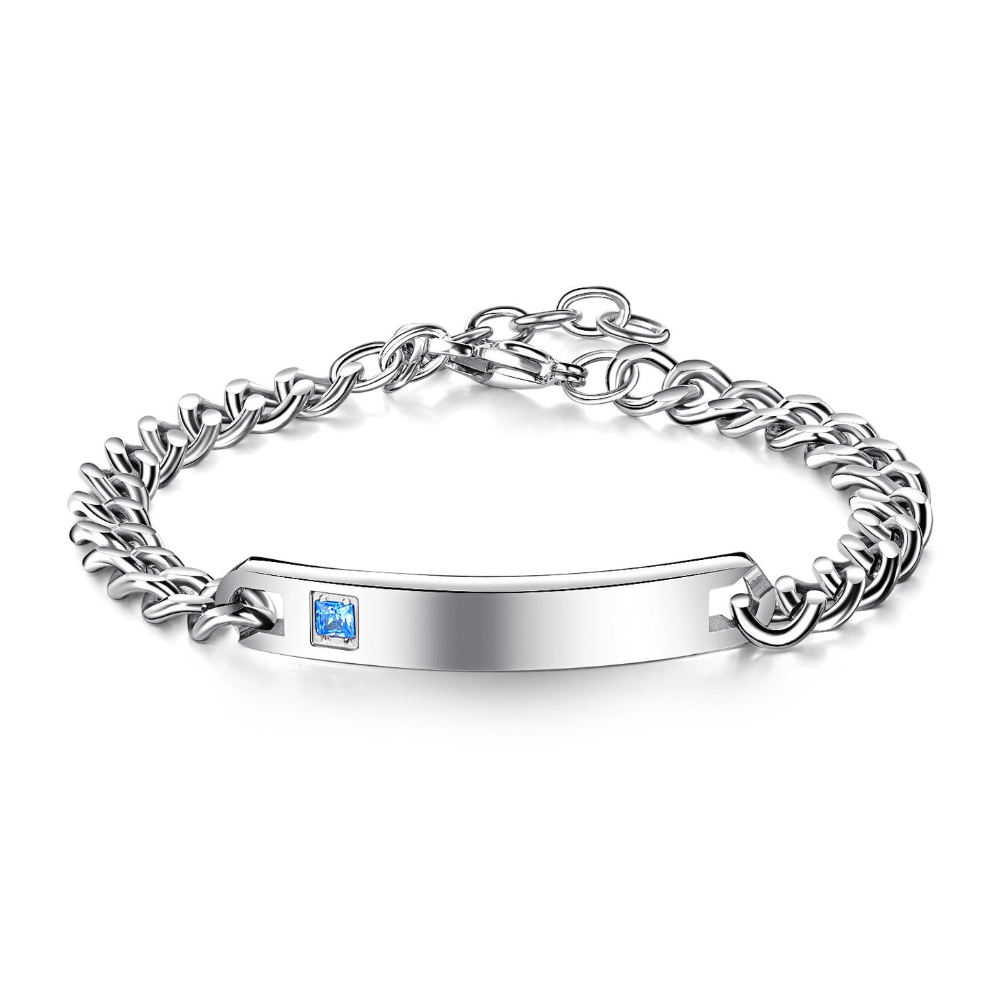 Steel Couple With Diamond Jewelry Personality Bracelets