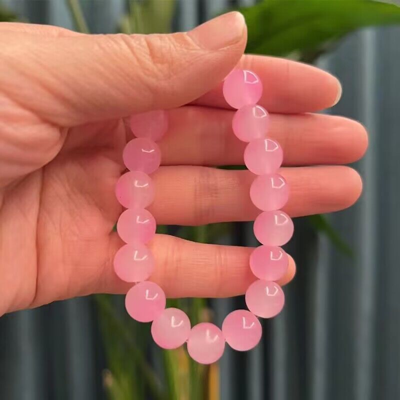Transparent Gradient Color Hand Catenary Plate Jelly Beads Imitation Bracelet