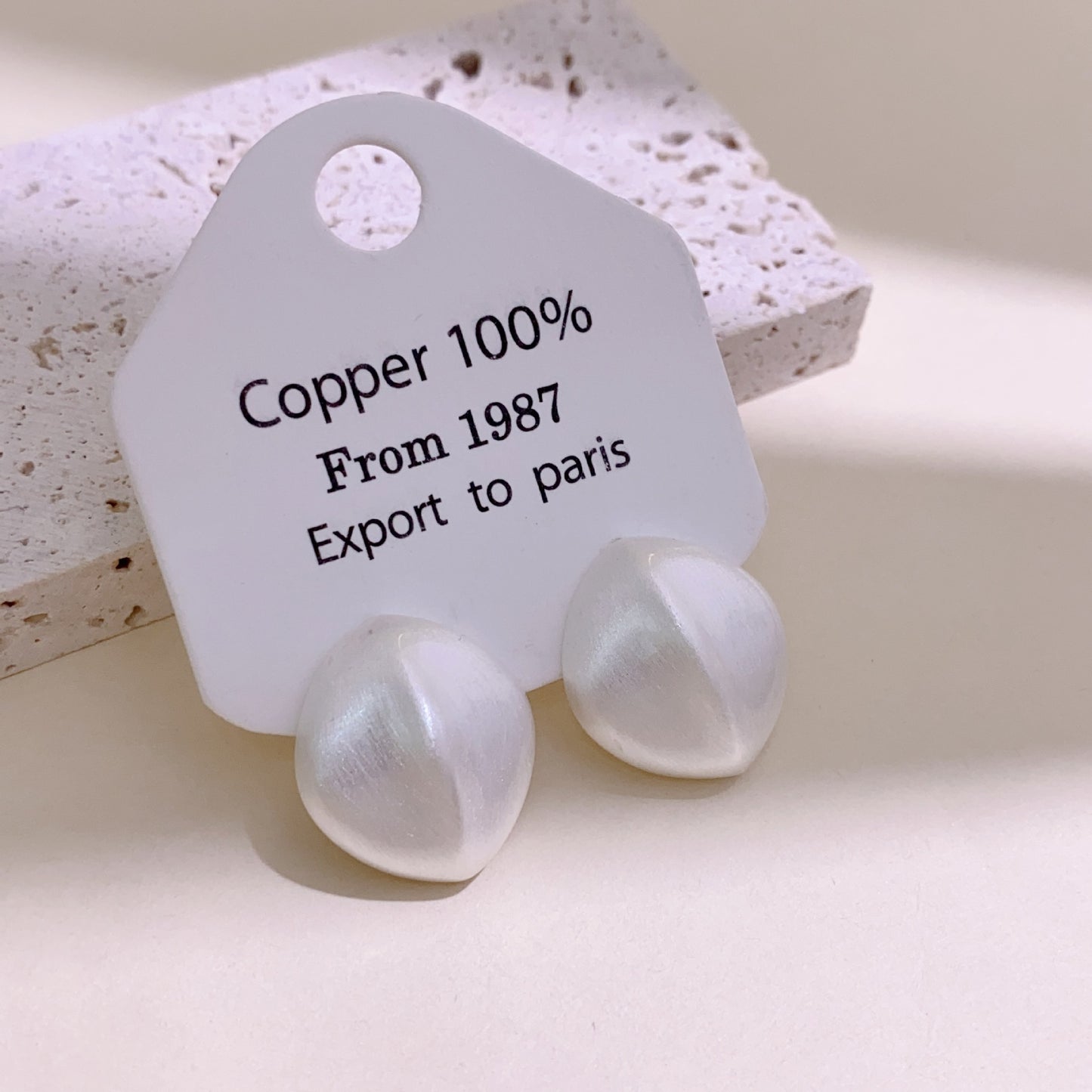 Matte Metal Frosty Style Female Affordable Earrings