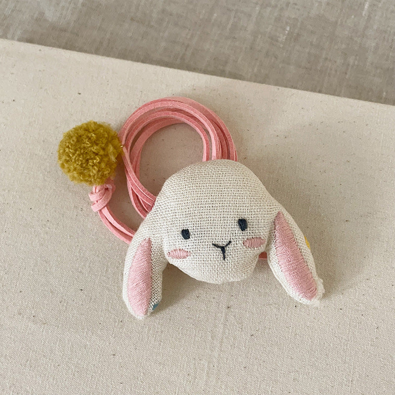Women's Funny Fabric Three-dimensional Animal Halter Cute Necklaces