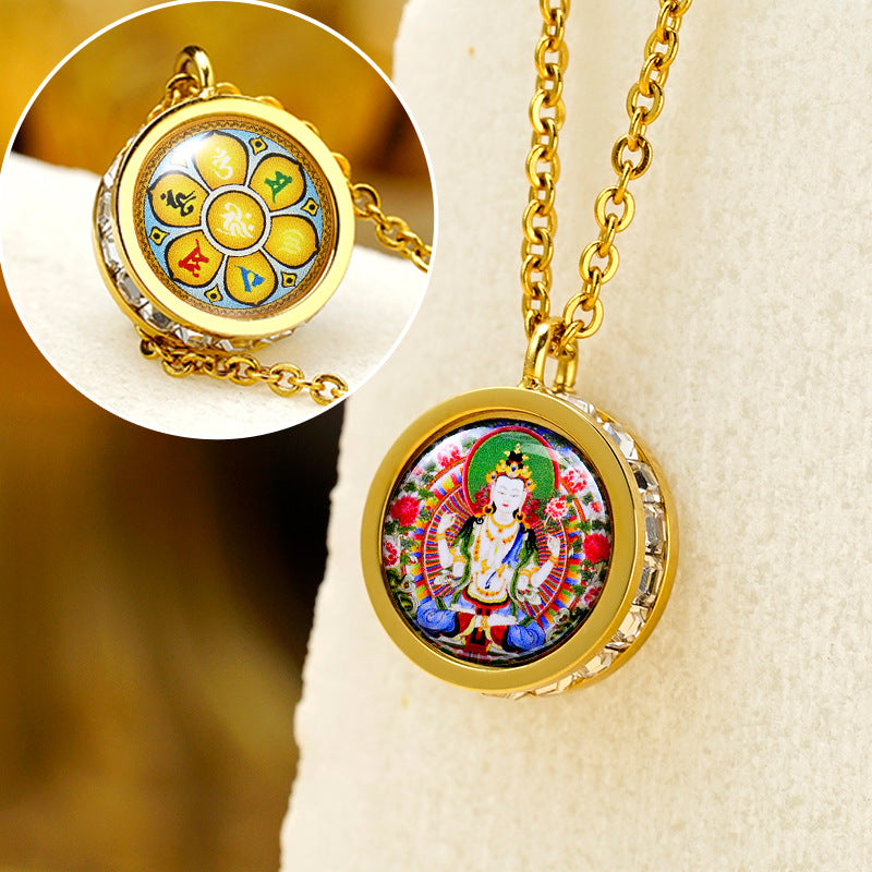 Gold Sier Clavicle Chain Light Fashion Ornament Pendants