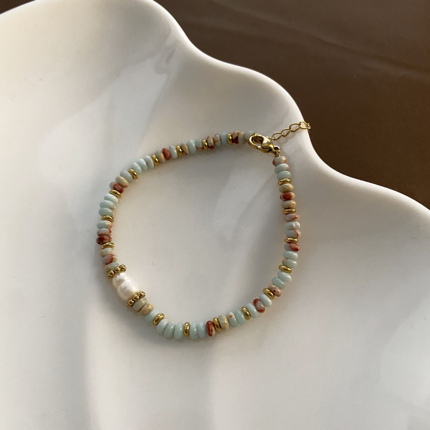 Luxury Minority Elegant Colorful Natural Stone Stringed Necklaces