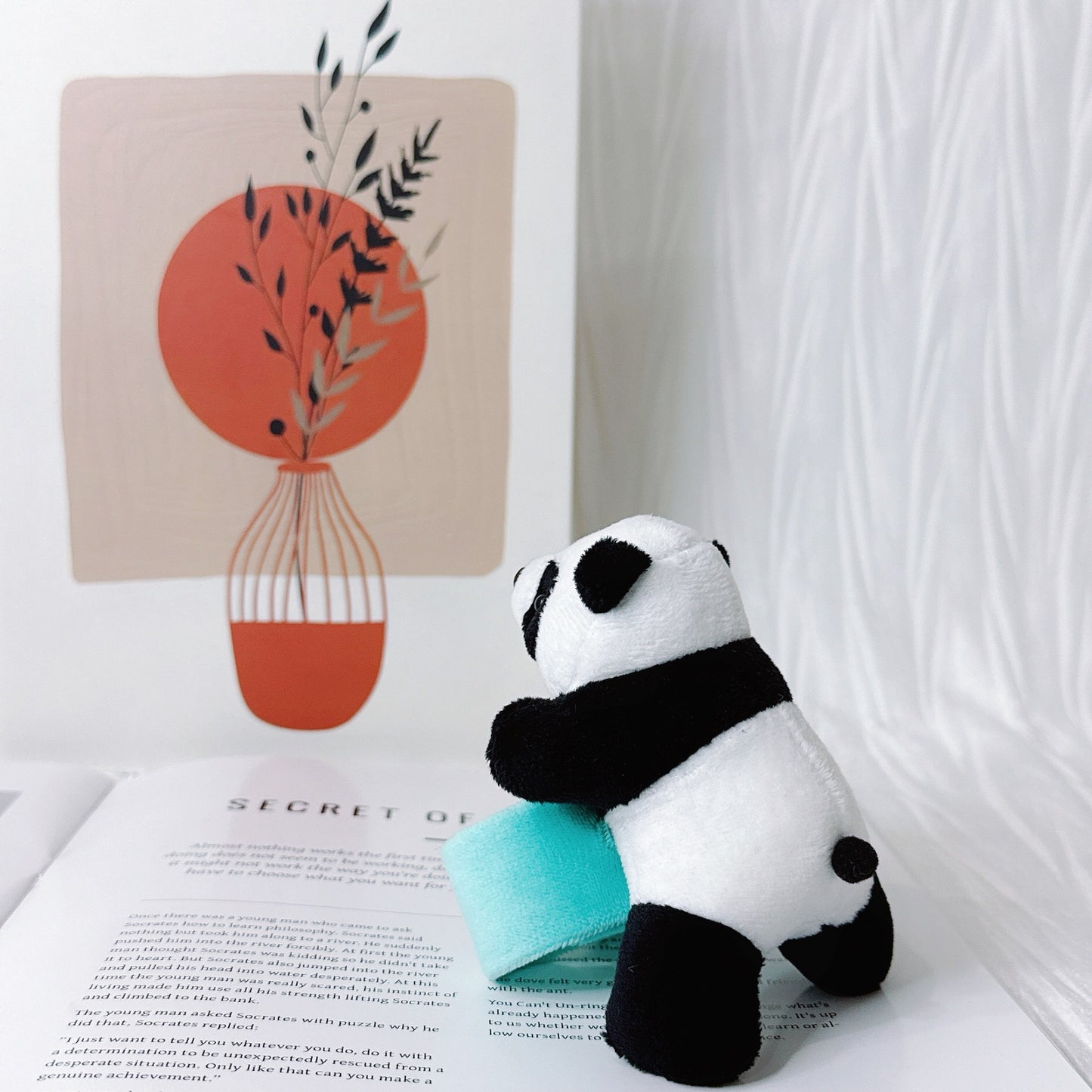 Cute Doll Plush Toys Decorations Sichuan Tourist Souvenir Cartoon Lying Bracelets