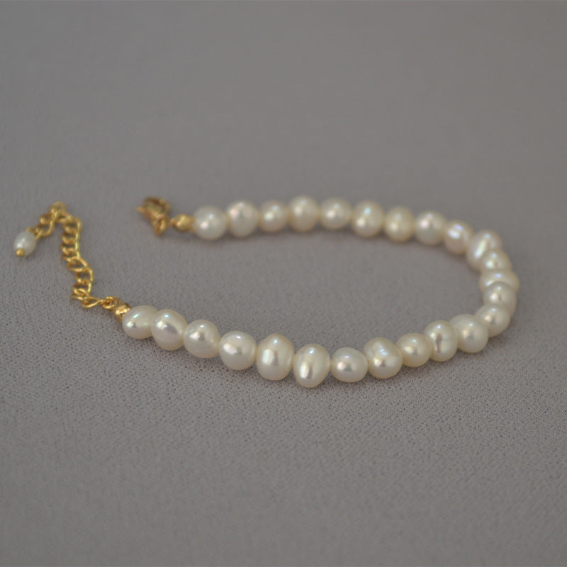 Freshwater Grain Of Rice Pearl Gentle Bracelets