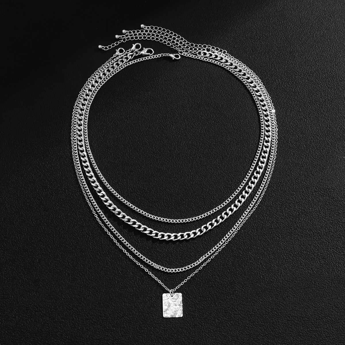 Men's Hip Hop High-grade Snakeskin Pattern Special Necklaces