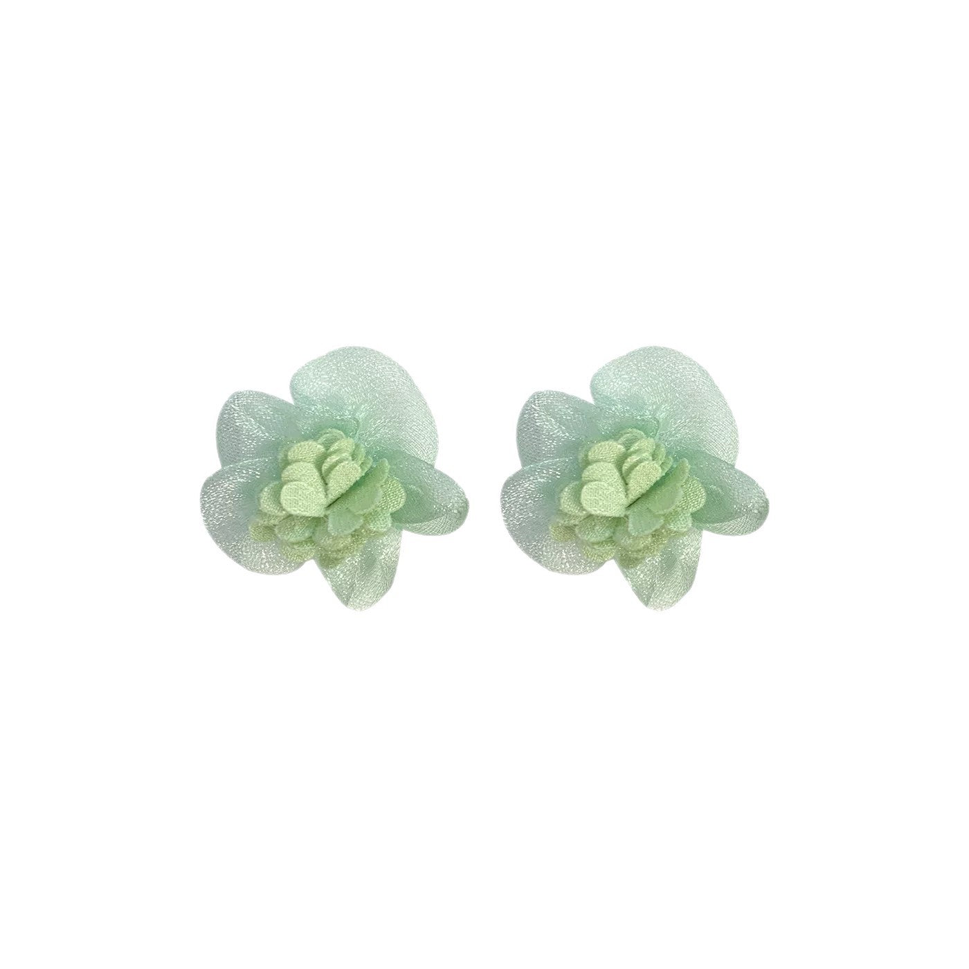 Women's Fabric Flower High-grade Sweet Elegance Vacation Rings