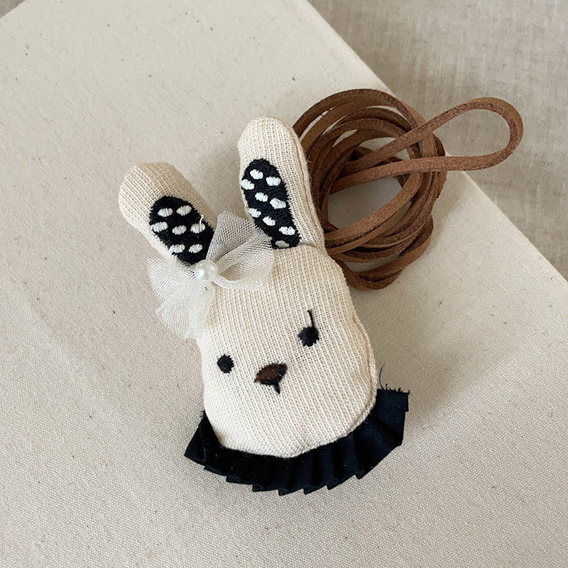 Women's Funny Fabric Three-dimensional Animal Halter Cute Necklaces