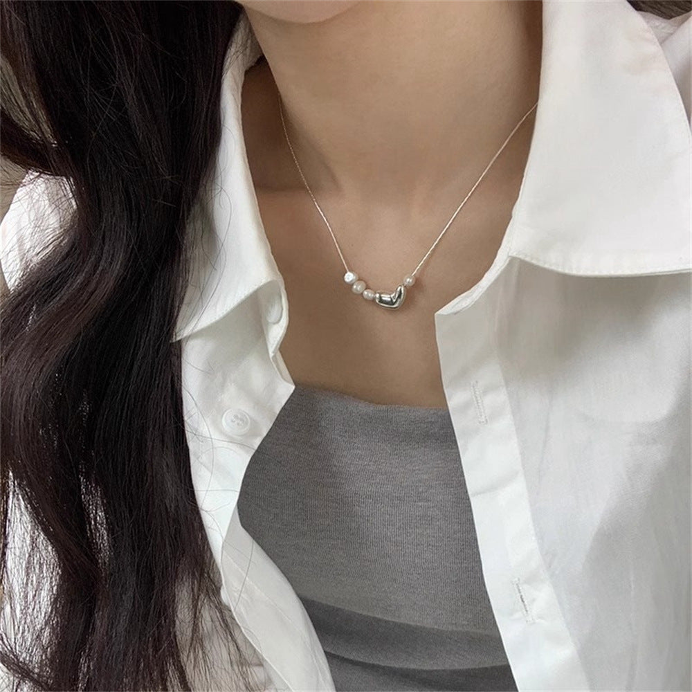 Women's Everyday Joker Sterling Sier Aquamarine Butterfly Necklaces