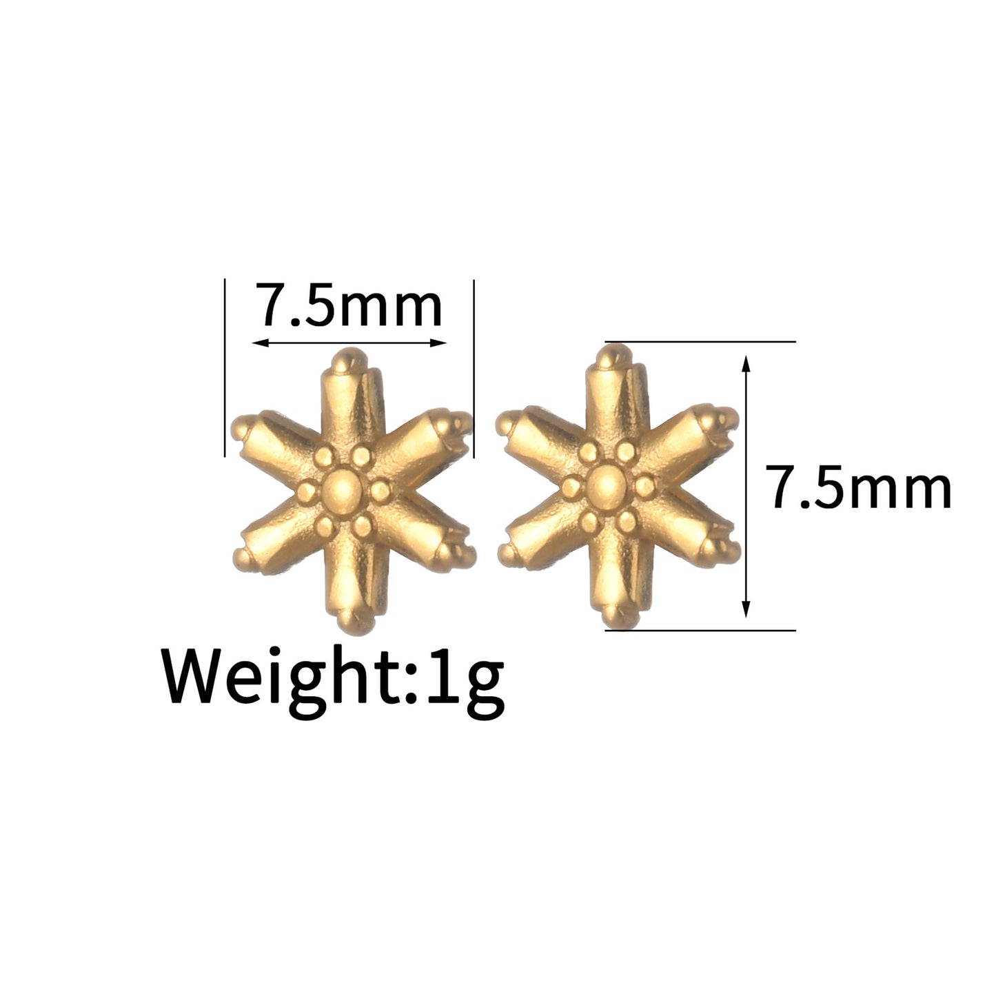 Women's Ear Simple Stainless Steel Animal Bee Earrings
