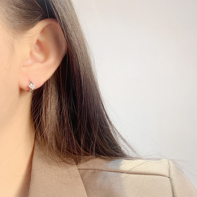 Circle Niche Design High-grade Cold Style Earrings