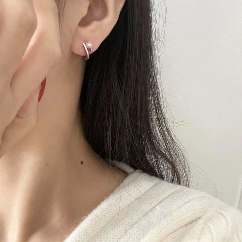 Women's Daily Simple Knock Wearable While Sleeping Personality Earrings